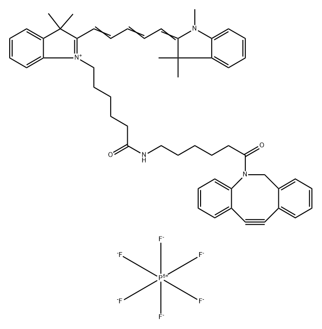 Cyanine5 DBCO Structure